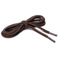 thumbnail image 2 of INSPIRE CHIC Unisex Round Rope Dual Colored Striped 1/5 Thick Boot Shoelace 120cm / 47.24" Red Brown Black, 2 of 4