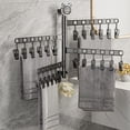 thumbnail image 3 of Drying Rack Clothing Home Multifunctional Clothes Drying Folding Sock Rack, Underwear Wall Hanging Sock Clip, Multi Clip Clothes Drying Rack Multifunctional Clothing Rack, 3 of 6