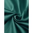 thumbnail image 4 of INSPIRE CHIC Robe Midi Trapèze en Satin pour Femme à Col Noué, 4 of 5