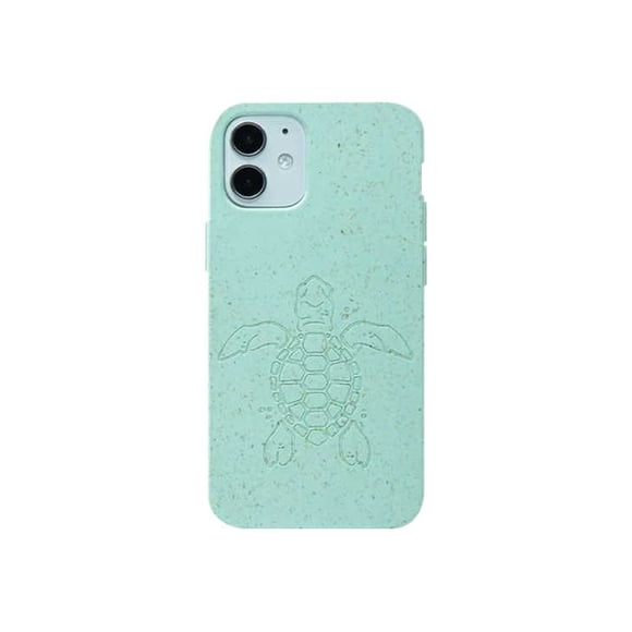iPhone 12 Mini Pela Turquoise Turtle Edition Compostable Eco-Friendly Protective Case