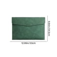 thumbnail image 3 of Leodye Magnetic Lock Leather File Bag - A4 Briefcase for Business, 3 of 6