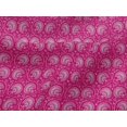 thumbnail image 4 of oneOone Viscose Jersey Fabric Leaves & Floral Block Printed Fabric 1 Yard 60 Inch Wide, 4 of 4
