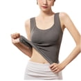 thumbnail image 4 of Débardeurs Gainants pour Femmes Sans Coutures, Camisoles d'Entraînement pour le Corps, Confortables, Col Rond, 4 of 4