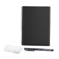 thumbnail image 1 of S SERENABLE Cahier Intelligent Réutilisable Planificateur Cahier Effaçable Papier Bloc-Notes à Spirale Carnet de Poche Journal Intime Bureau École Dessin Cadeau A6, 1 of 9