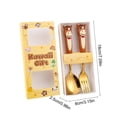 thumbnail image 4 of Sentmoon Flatware Silverware Set Year Of The Horses Themed Stainless Steel Spoon and fork Cutlery Set and A Festive Tableware Gift Set, 4 of 7