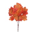 thumbnail image 1 of Birdeem Feuille d'Érable Rouge Simulation Décoration de Jardin Intérieur Cour Plante d'Ingénierie Aménagement Paysager Fausses Branches Plantes Vertes en Plastique, 1 of 12