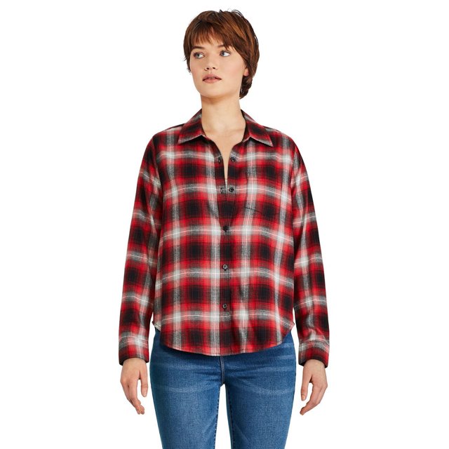 Chemise en flanelle George pour femmes
