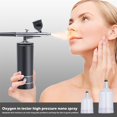 thumbnail image 4 of Binwennn Air Compressor Accessories Kit Air Hose Nozzle Tire Inflator Nozzle Kit Rechargeable Cordless Compressor Auto Handheld Set Portable Wireless Air Brush For Barber Cake Makeup, 4 of 7