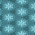 thumbnail image 1 of Ahgly Company Tapis d'Intérieur Lavable à la Machine, Carré, Transitionnel, Vert Sarcelle, Tapis de Zone, 7 Pieds Carré, 1 of 7