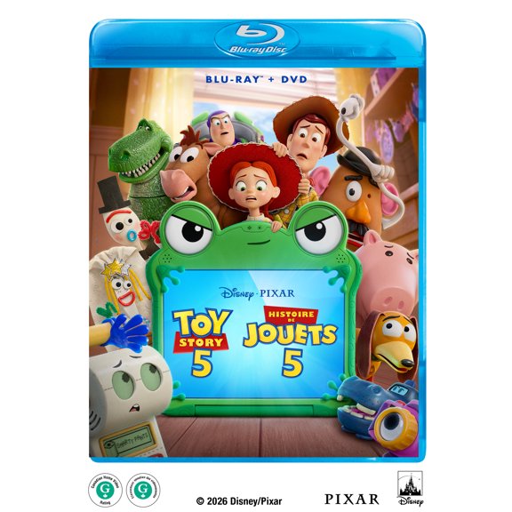 Toy Story 5 (Blu-ray + DVD combo), Adventure, Comedy, Family; Walt Disney Pictures