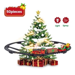 Ensemble de Train Jouet de Noël avec Lumière et Son, Train Électrique Jouet, Livraison Express du Père Noël, Cadeau de Train de Noël pour Enfants Ensemble de Train Jouet de Noël avec Lumière et Son, Train Électrique Jouet, Livraison Express du Père Noël, Cadeau de Train de Noël pour Enfants