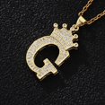 thumbnail image 4 of Ladies Diamond Necklace With 26 English Diamond Couple Necklace, 4 of 9