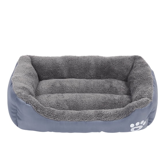 Pet Winter Warm Pet Square Bed Pet Supplies Cat And Dog Sleeping Bed