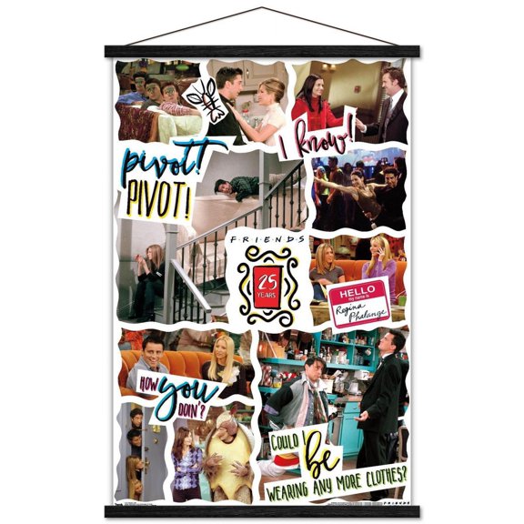 Friends - 25th Wall Poster, 22.375" x 34"