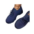 thumbnail image 1 of Innerwin Espadrilles pour Femmes Sport Course Chaussure en Maille Confort Chaussures Athlétiques Empeigne en Tricot Marche Bleu 8, 1 of 3