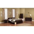 thumbnail image 3 of Leo & Lacey King Wood Platform Bed with Footboard & Storage Drawers in Espresso, 3 of 4