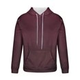 thumbnail image 4 of Rbaofujie Chandails pour Hommes Hommes Décontracté Mode Chandails à Capuche Col Rond Imprimé Chandail à Enfiler Manches Longues Hauts Chandail Chandails à Capuche pour Hommes Graphique, 4 of 6