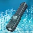 thumbnail image 2 of USB Rechargeable Flashlight Telescopic Zoom Glare Flashlight Telescopic Zooms Light  Usb Charging 18650 Portable Flashlight Torch For Camping  A, 2 of 6
