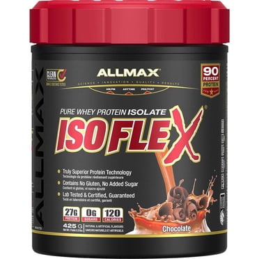 Allmax ISOFLEX Pure Whey Protein Isolate Chocolate Powder