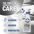 thumbnail image 4 of Bar Keepers Friend Stainless Steel Cleaner Spray (25.4 oz) + Microfiber Cloth - Removes Fingerprints and Grime Without Dulling, 4 of 4