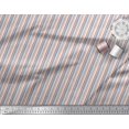 thumbnail image 3 of Soimoi polyester Crepe Fabric Stripe & Paisley Decor Fabric Printed Yard 52 Inch Wide, 3 of 3