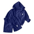 thumbnail image 1 of Hiiyo Ensemble d'Été pour Garçons Upf 50+ Protection Solaire Respirant Veste à Capuche et Short, 1 of 3