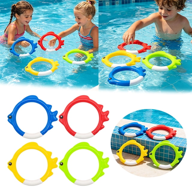 Tong Underwater Swimming Pool Diving Colorful Shaped Swimming Rings Summer Games Children's Stimulation Water Children's Swimming Pool Swimming Rings