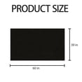 thumbnail image 4 of Oleegame 2PC Suitable For Outdoor Barbecue Double Fireproof Barbecue Mats Indoor Fireplace/ Mats Oil And Water Barbecue Protectors For And Terraces Black, 4 of 9