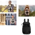 thumbnail image 4 of Cat Carrier, Portable Pet Carrier Backpack, Adjustable Pet Front Cat and Dog Carrier Backpack for Hiking and Riding(Purple,Medium), 4 of 4
