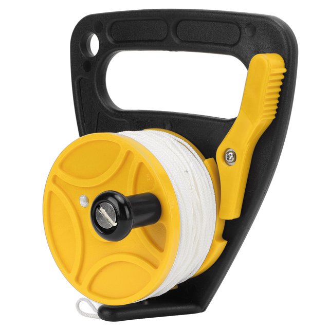 Bobine de Plongée, Bobine de Corde de Plongée Robuste pour l'Exil Plongée Jaune