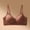 153-Brun, variante sur Warop Soutien-gorge Rehausseur pour Femmes, Couleur Unie Tendance, Effet Lift et Rehausseur, Confortable Sans Coutures, Respirant pour le Port Quotidien