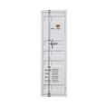 thumbnail image 2 of ACME Cargo Wardrobe (Single Door) in White, 2 of 5