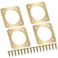thumbnail image 4 of DYNWAVECA 4 Pcs Nichoir Prédateurs Protège-Nichoirs Boîte à Merles Bleus Plaques de Protection Nid de Pic en Bois Résistant aux Intempéries Protège-Entrée de Nid 3,8 cm, 4 of 10