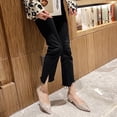 thumbnail image 4 of fastboy 2 Pcs Chaussures Époustouflantes Cuir Texture Riche Chaussures Résistantes à l'Usure pour Mocassins Lot de 2/lot Chaussures Confortables pour Cour champagne 36.1, 4 of 6