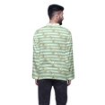 thumbnail image 4 of Atasi Kurta Décontractée Imprimée à Col Chinois Chemise Ethnique Kurta Courte pour Homme Tunique, 4 of 5