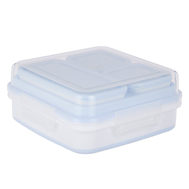 Cool Gear Expandable Bento Box Blue