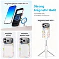 thumbnail image 4 of SKLYDDI Étui Fleur Rose Mignonne pour iPhone 11, Compatible avec MagSafe, 4 of 7