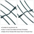 thumbnail image 4 of Unique Bargains 18' Metal Wire Wreath Frame Christmas Holiday Form Hanger, Green 2 Pack, 4 of 5