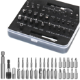 thumbnail image 2 of 33 Pcs Kit Extracteur de Vis Endommagé & Embouts de Tournevis Ensemble Extracteur de Vis Rayées, 2 of 7