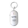 thumbnail image 1 of White Key Finder Device With Whistle Sound Activation, Led Flashlight And Remote Control For Lost Keys And Small Item Location, 2.05X1.10In, 1 of 5