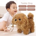thumbnail image 3 of SUNSIOM Petit Chiot en Peluche Jouet Électronique Interactif Chien en Peluche Qui Aboie, 3 of 6