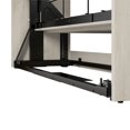 thumbnail image 3 of Bestar Versatile 64"W Engineered Wood Full Murphy Bed in Linen White Oak, 3 of 10