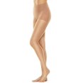 thumbnail image 1 of Hanes Womens Perfect Nudes Run Resistant Tummy Control Girl Short Hosiery, XL,, 1 of 5