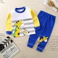 thumbnail image 1 of Pyjamas pour Enfants Ensemble Confort à Manches Longues Col Rond Motif Dessin Animé Vêtements de Nuit pour Filles 2Y-3Y, 1 of 1