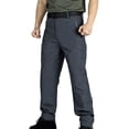 thumbnail image 3 of Styesk Men's Pants Mens Fashion Solid Multiple Pockets Multi Multifunctional Work Trousers Pants, 3 of 5
