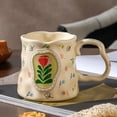 thumbnail image 4 of PALIFEUR Kitchen Gadgets Ceramic Mug Ladies' High-value Home Coffee Cup Exquisite Milk Cup Breakfast Cup, 4 of 7