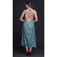 thumbnail image 4 of Bimba Robe Décontractée Oiseau Longue Dos Nu à Col Licou pour Femme Robe de Plage Imprimée - Xxx-Grand, 4 of 6