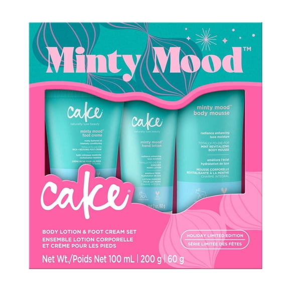 Minty Mood Ensemble Lotion corporelle et Crème pour les pieds