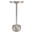 thumbnail image 2 of Lampe de Bureau à DEL Sans Fil, Lampe de Table à DEL Sans Fil en Aluminium Moderne de Forme Ronde à Éclairage Doux Ajuste la Luminosité pour la Maison, 2 of 7
