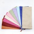 thumbnail image 4 of Wine Storage Bag with Drawstring Hotel Restaurant Banquet Reusable Portable Party Champagne Gifts Organizer Linen Pouch for Hotel Restaurant Home Kitchen Orange, 4 of 9
